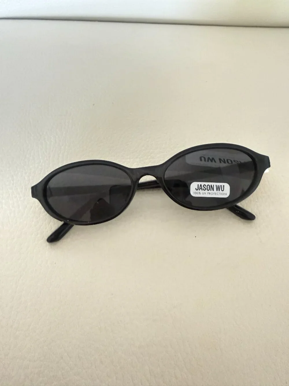 NWT JASON WU OVAL SUNGLASSES BLACK LENS RETRO 90S Y2K STYLE
